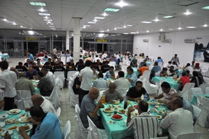 BELEDİYE PERSONELİ İFTARDA BULUŞTU..