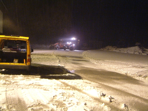 BOLU DAĞINDA KAR YAĞIŞI ETKİLİ OLUYOR..