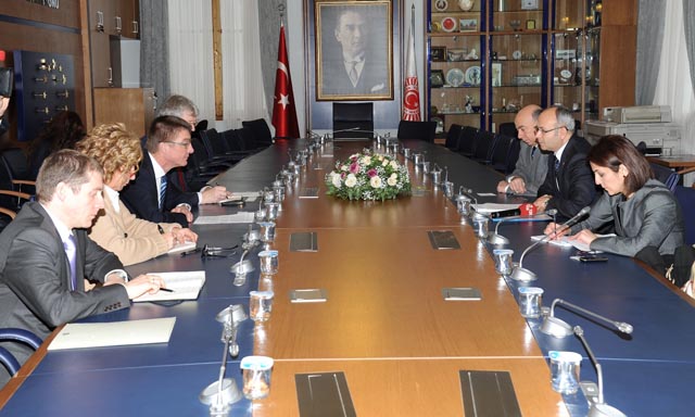 CANDAN AB KOMİSYONUNU AĞIRLADI...