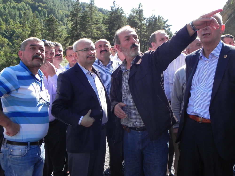 CANDAN, GÖKÇELER VE KANDİLLİ BELDELERİNİ ZİYARET ETTİ..