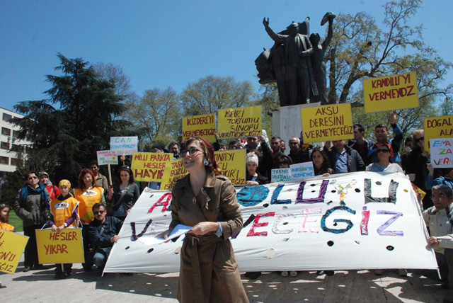 Çevreciler Ankaraya yürüyor