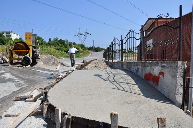 Çinenoğlu, Kaldırımsız yol kalmayacak