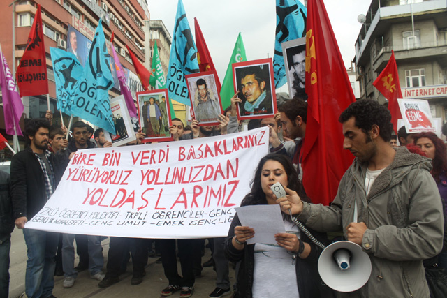 Deniz Gezmiş ve arkadaşları anıldı