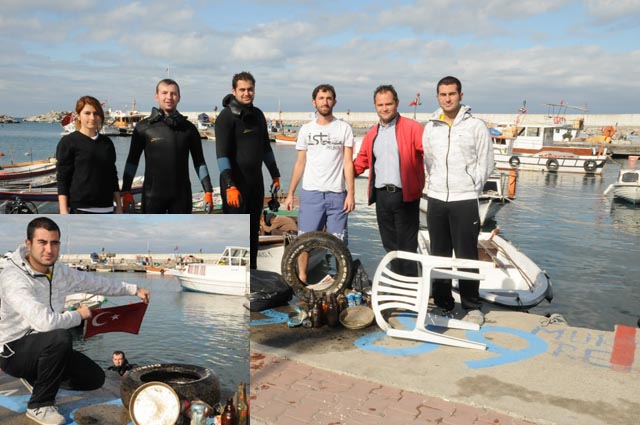 ZKÜDEN DENİZLERİMİZE SAHİP ÇIKALIM DALIŞI...