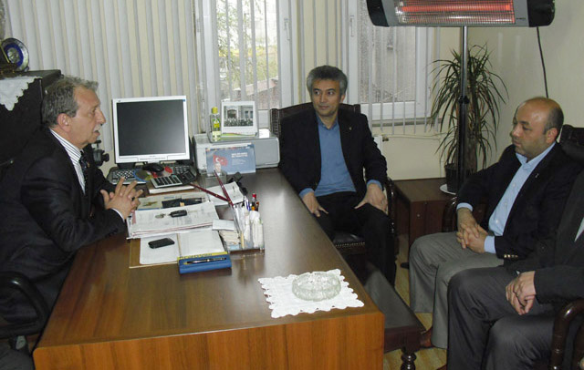 Doç. Hüseyin Yılmaz, Verem Dedeyi ziyaret etti