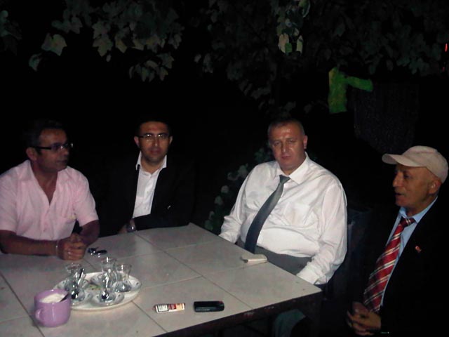 Dostları Nacet Akpınarı unutmadı...