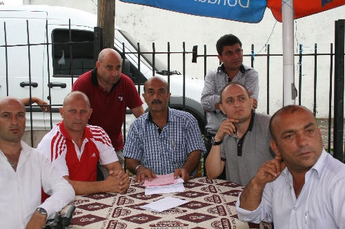 KOZLU DURAĞI MİNÜBÜSÇÜLERİ TEPKİLİ..