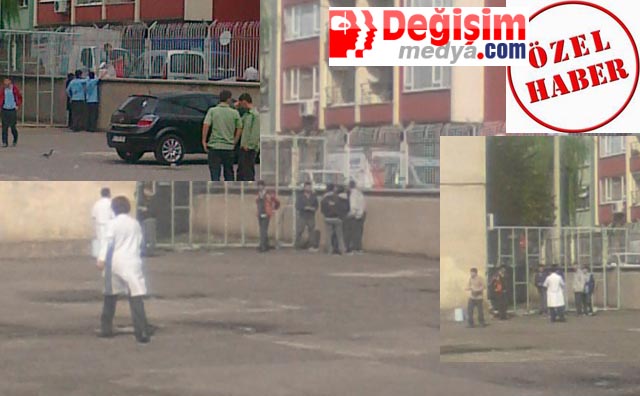 O OKULDAN İLGİNÇ GÖRÜNTÜ!