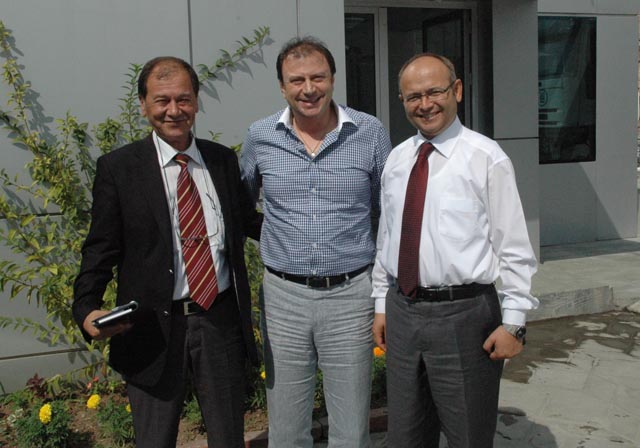 Ercan Candan, Yüksel Balcıyı ziyaret etti...