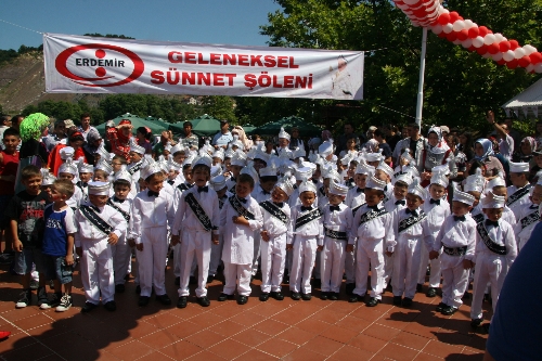 ERDEMİR, 139 ÇOCUĞU SÜNNET ETTİRDİ..