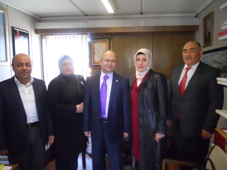 EREĞLİ VE MERKEZ İLÇE TEŞKİLATLARDAN ZİYARET..