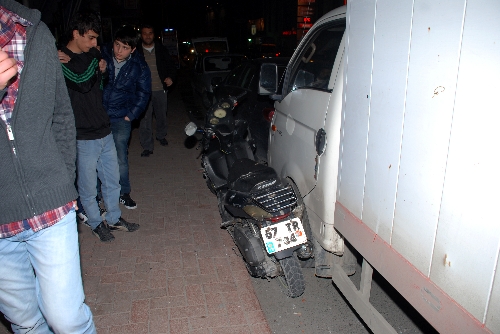 EREĞLİDE KAZA: 1 YARALI..