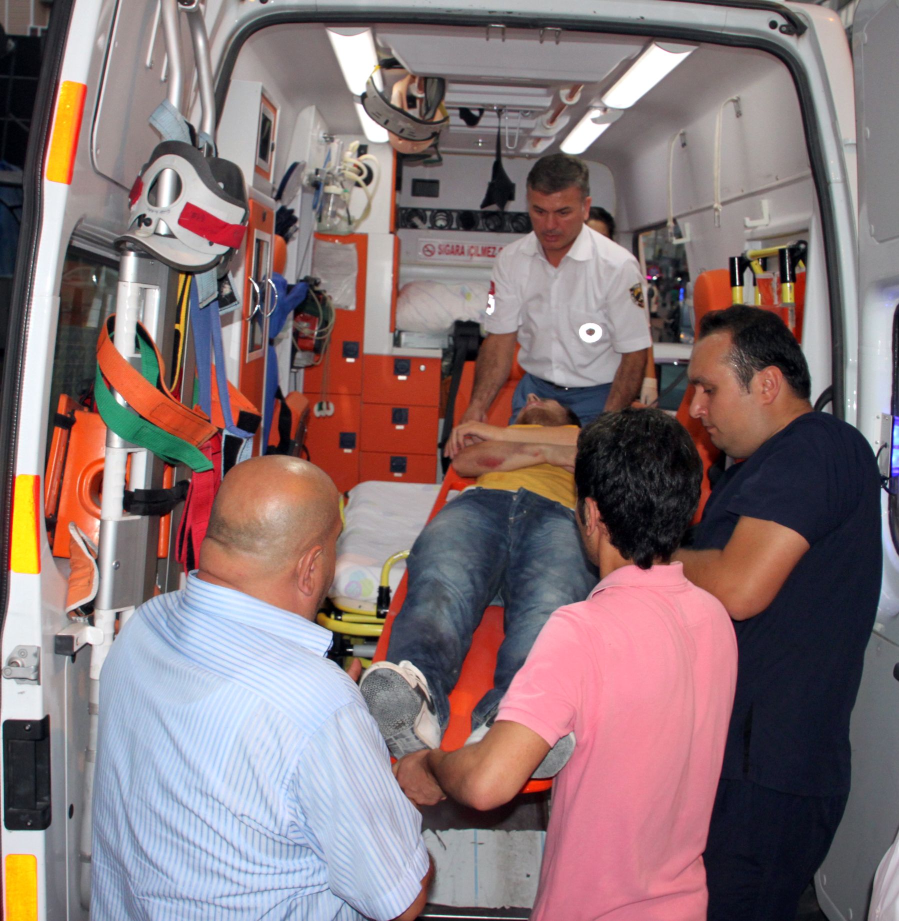 EREĞLİDE TRAFİK KAZASI: 1 YARALI