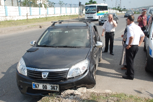 EREĞLİDE TRAFİK KAZASI..