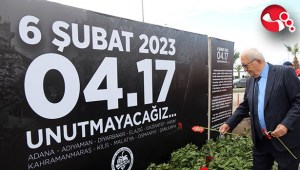 6 ŞUBAT DEPREMLERİNDE HAYATINI KAYBEDENLER KDZ. EREĞLİDE ANILDI