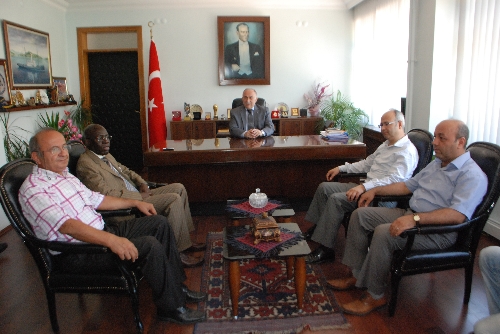 GAMBİYA BÜYÜKELÇİSİ GİBRİL JOOF EREĞLİDE..