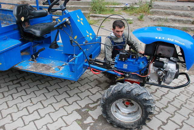 Geliştirdiği proje ile patpatlar artık devrilmeyecek