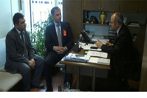 GMİS YÖNETİCİLERİ CANDANI ZİYARET ETTİ..