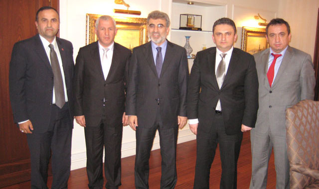 GMİS YÖNETİMİ, ENERJİ BAKANI YILDIZ İLE GÖRÜŞTÜ...