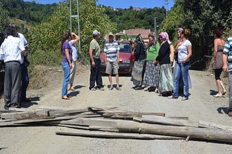 GÖKTEPE HALKI DA PROTESTO ETTİ...