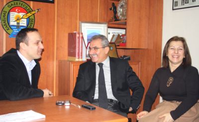 GONCA ÇİFTİ, KDG YÖNETİMİNİ KUTLADI..