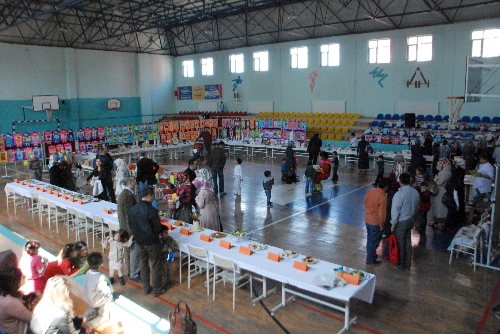 GONCA KREŞTE, AİLE ETKİNLİK KATILIM SERGİSİ YAPILDI..