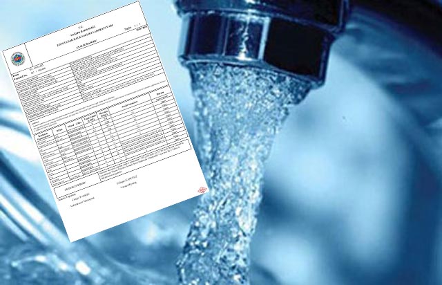 İçme suları analiz sonucu açıklandı...