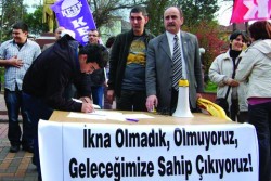 İkna Olmadık, Olmuyoruz, Geleceğimize Sahip Çıkıyoruz!