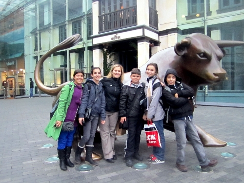 İNGİLTERE GEZİSİNİ TAMAMLADILAR...