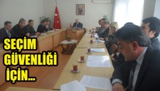 SEÇİM GÜVENLİĞİ İÇİN...
