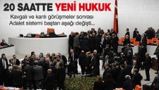 YENİ HSYK KAVGA DÖVÜŞLE MECLİSTEN GEÇTİ