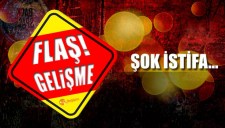 ŞOK İSTİFA...