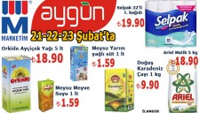 AYGÜN MARKETTE KAMPANYA
