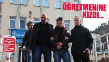 ÖĞRETMENİNE KIZDI...