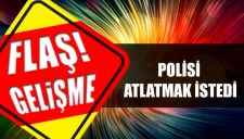 POLİSİ ATLATMAK İÇİN ŞEKİLDEN ŞEKLE GİRDİ