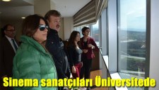 SİNEMA SANATÇILARI ÜNİVERSİTEDE