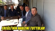 İŞ ADAMLARI EREĞLİNİN NABZINI TUTTULAR