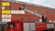 KDZ.EREĞLİ BELEDİYESİ İTFAİYE MÜDÜRLÜĞÜNDEN YANGIN TATBİKATI