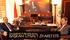 VALİ KABAN BAŞKAN UYSALI ZİYARET ETTİ