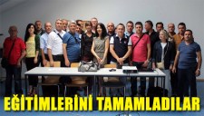 EĞİTİMLERİNİ TAMAMLADILAR