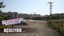 GÜLÜÇTE OTO PAZARI KURULUYOR