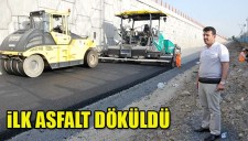 GÜLÜÇ -KEPEZ YOLUNDA ASFLATA BAŞLANDI