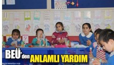 BEÜLÜ ÖĞRENCİLER; MİNİKLERİ SEVİNDİRDİ