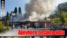 ZONGULDAKTA 400 BİN LİRALIK RESTAURANT ALEVLERE TESLİM OLDU