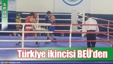BOKSTA TÜRKİYE İKİNCİSİ BEÜDEN