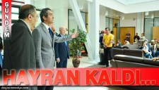 VALİ KABAN, BEÜ KANSER ARAŞTIRMA MERKEZİNE HAYRAN KALDI