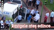 RASTGELE ATEŞ EDEN MAGANDALAR YAKALANDI