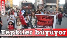 ZONGULDAKTA TERÖRE LANET YÜRÜYÜŞÜ