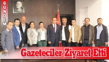 GAZETECİLERDEN KÜÇÜKE ZİYARET