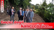 BAŞKAN UYSAL, KÖSEAĞZI YOLU AÇILACAK